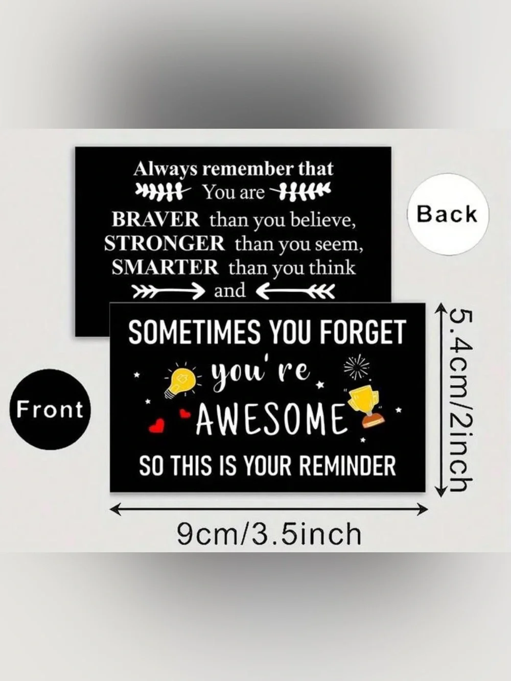 Encouraging thank you! Cards 50